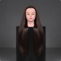 Hair Styling Practice Head Natural Look Hairdressing Mannequin Head