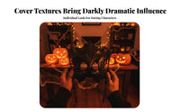 Demonic creature Halfface covering Mythological Design Horror Character face covering for Cosplayers