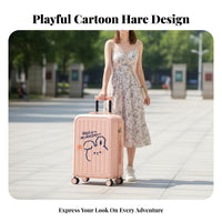 Cartoon Suitcase Telescoping Handle Wheel Suitcase Side Hook