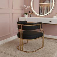 Comfortable Minimalist Salon Chair Ergonomic Design Furniture Easy to Clean for Reception Area, Negotiation Room