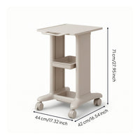 Beauty Cart with Drawer Silent Rolling Cart with Drawer Smooth for Bedside