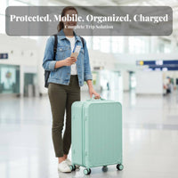 Hardside Luggage Airline Approved Hardshell Suitcase for Airport
