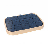 Rectangular Jewelry Tray Scratch-Proof Accessory Organizer Prevents Tangles