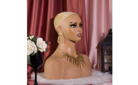 Mannequin Head Bust Life-Like Display Head Bust Realistic Face for Photo Shoots