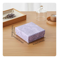 Lavender Jewelry Box Removable Lid Gift Box Workmanship for Birthdays