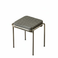 Upholstered Dressing Chair Modernist Design Upholstered Lowrear Chair for Bedroom