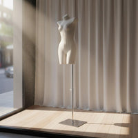 Lingerie Display Form Curvy Design Female Torso Mannequin Female Mannequin Torso Lightweight Adjustable Dress Form