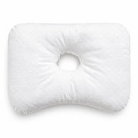 Side Sleeper Pillow with Ear Hole Ear Hole Pillow Checkerboard Textured