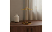 Golden Deer Wine Glass Rack Space Saving Rotating Wine Glass Holder