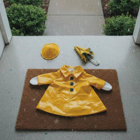 3 Pieces Porch Goose Raincoat Waterproof Goose Raincoat Set Cute Design for Yard