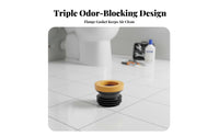 Toilet gasket Kit Thickened Design Plumbing Hardware Universal Fit