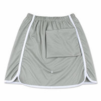 Skirt-Style Incontinence Pants Elastic Waistband Medical Clothing for Elderly