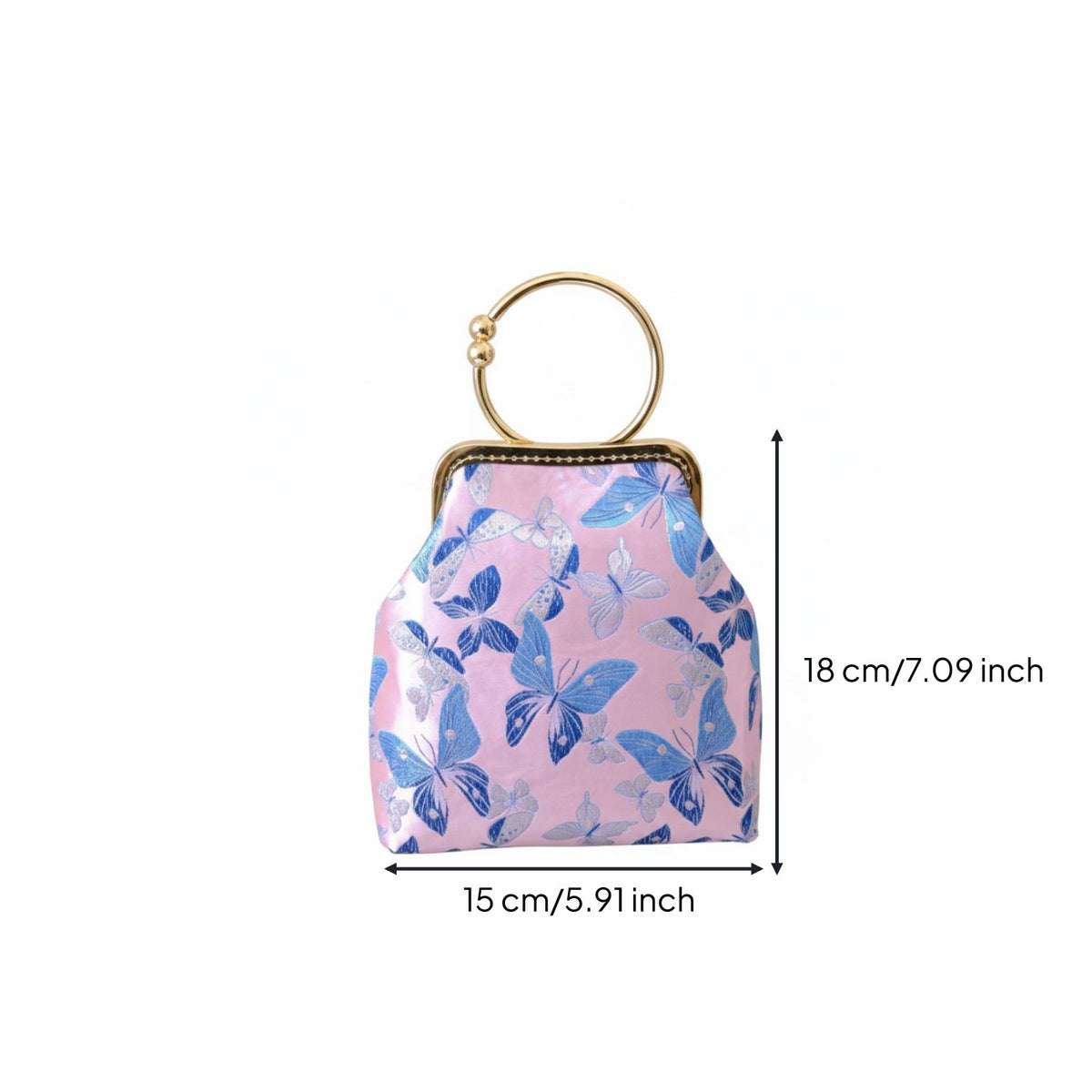 Kiss Lock Handbag Gift Idea Fashion Accessory Elegant for Party