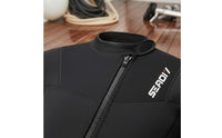 Front Zip Wetsuit 5 Mm Thick Mm Thick Long Sleeve Neoprene Jacket Quick-Dry