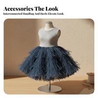 11 Inch Doll Dress Fashionable Design BJD Doll Outfit Easy to Wear Toy Accessory for Children, Special Occasions