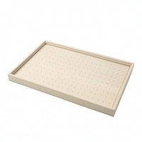 Velvet Jewelry Tray Guarding Jewelry Organizer Multi-Use for Countertop