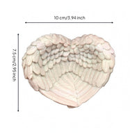 Heart-Shaped Resin Dish Layered Design Bird-Like-Shaped Resin Bowl Decorative