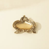 Baroque Jewelry Dish Compact Ornamental Jewelry Tray for Dresser