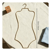 Lingerie Hanger Sturdy Metal Bodysuit Display Rack for Closet, Boutique Owners
