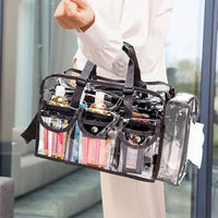 Clear PVC Makeup Bag Multifunctional Clear Makeup Bag Long-Lasting for Travel
