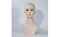 Realistic Mannequin Head Lifelike Mannequin Bust Polished Surface for Cosplay