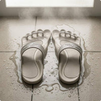 Five-Toe Sandals Foam-Like Slip-on Sandals Footwear Flat Sole Casual for Indoor Use