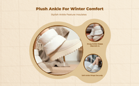 Winter Socks, Thick Leg Warmers for Women, Outdoor Activities, Khaki, Warm
