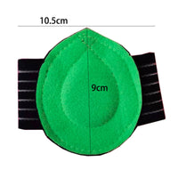 2 Pieces Flat Foot Support Insert Shock Absorbing Orthotic Arch Pad