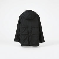 Hooded Jacket Matte Jacket with Pockets Oversized for Travel