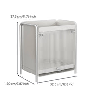 Dustproof Makeup Case Detachable Makeup Organizer Box Luxury Design