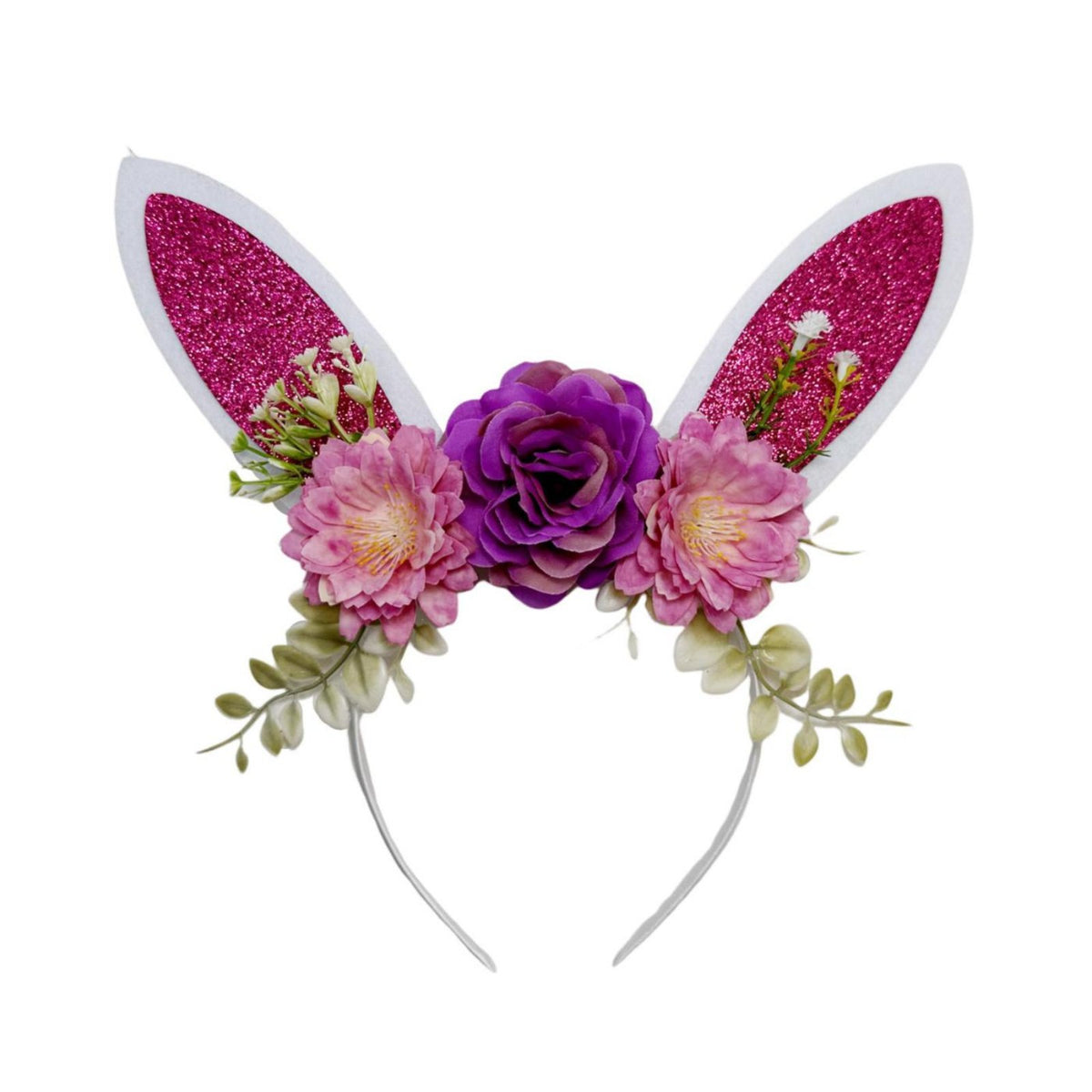 Easter Bunny Ears Headband, Cartoon, Party, Kids, Adults