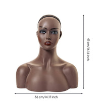 Hairpiece Display Head Stable Base Female Mannequin Head Life Size