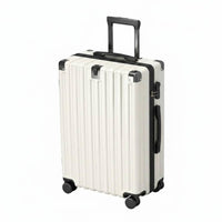 Combination Lock Carry-on Trolley Case Sturdy Carry on Suitcase Adjustable Telescoping Handle for Students, Adults, Vacation, Business Trip