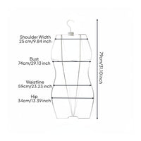 Rust-Proof Swimsuit Hanger Professional Quality Swimsuit Display Hanger 360° Rotating Hook for Boutique Owners, Retail Shop, Shop Window