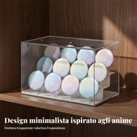 Badge Display Case Dustproof Clear Pin Display Case High Clarity