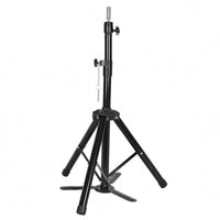 Mannequin Head Tripod Stand Folding Adjustable Hairpiece Stand Tripod