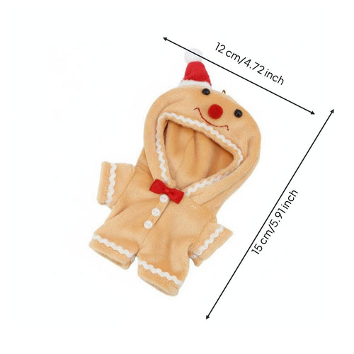 Christmas Doll Outfit Festive Gift for Holiday Parties