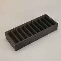 Bracelet Tray 10-Slot Bracelet Display Tray Flannel for Jewelers, Collectors