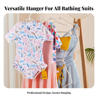 Non-Slip Swimsuit Hanger Long-Lasting Bathing Suit Display Rack Sleek Surface for Children, Retailers, Retail Shop, Boutique, Swimming Pool