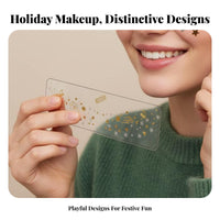Shimmering Freckle Sticker Faux freckle-like dots Shimmering Freckle Decal for Parties, Women