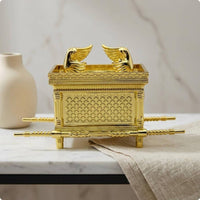 Ark of the Covenant Ornament Electroplated Home Decor Embossed