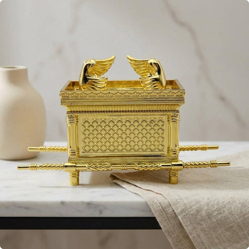Ark of the Covenant Ornament Electroplated Home Decor Embossed