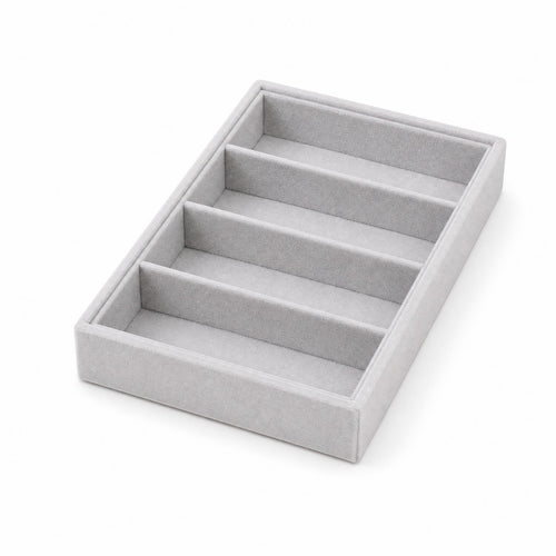 2 Pieces Eyewear Display Case Metal Latch Glass Lid Eyewear Box Dustwithout Cost