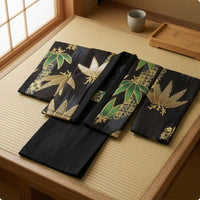 Japanese -Style Doll Outfit Easy to Put on Japanese Doll Kimono Fine Stitching Wide Sleeve Wrap Outfit