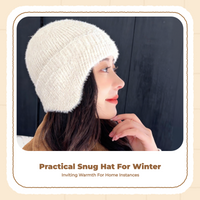 Cuffed Knit Hat Warm, Soft, Gift for Women