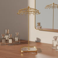 18-Hook Jewelry Stand Detachable Jewelry Stand with Tray for Dresser, Boutique