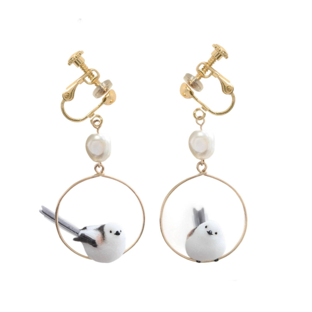 Hoop Earrings with Charm Trendy Jewelry Eye-Catching for Gift, Daily Wear, Teens