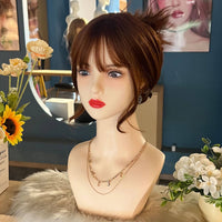 Female Display Head Eyelashes and Mouth Beauty Accessory Sturdy PVC