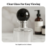 30ml Perfume Spray Bottle Portable Empty Perfume Dispenser Clear Glass Spray Bottle Leak-Resistant 1oz Travel Dispenser