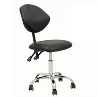 Adjustable Swivel Stool Stitched Workspace Furniture Stable Base